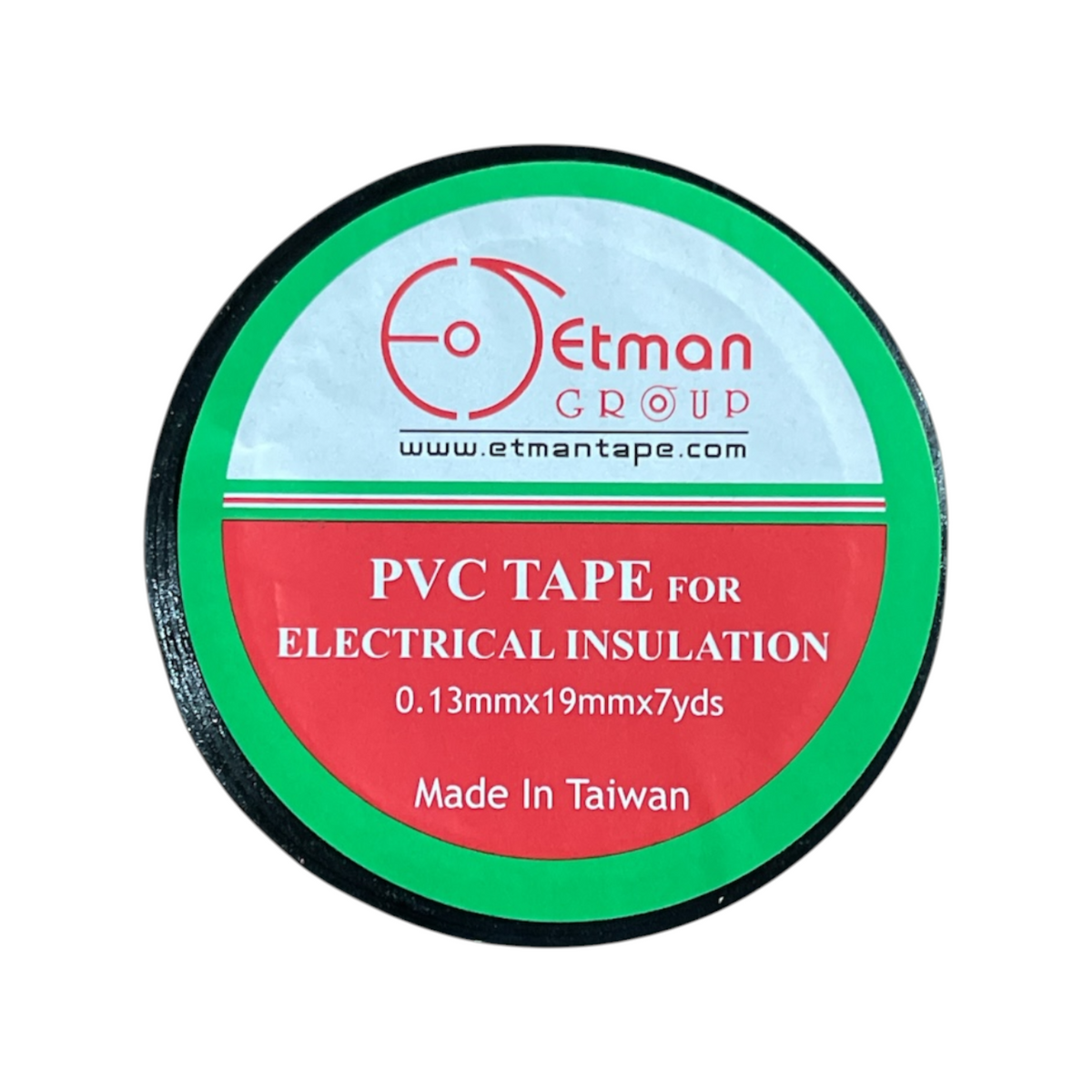 Elite Stationery House Etman Group black PVC electrical insulating tape roll for high voltage and moisture protection