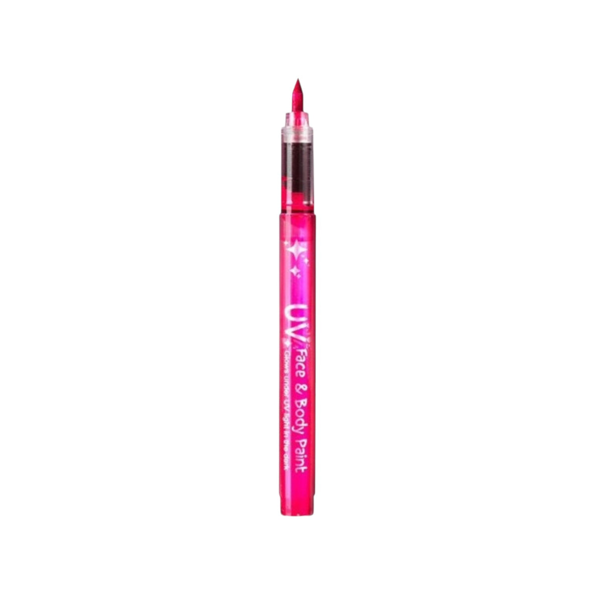 1 Color Glow in the Dark UV Body Paint Marker - 0.68 fl oz Liquid Neon Watercolor Pen for Concerts and Face Painting