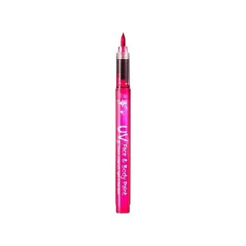 1 Color Glow in the Dark UV Body Paint Marker - 0.68 fl oz Liquid Neon Watercolor Pen for Concerts and Face Painting
