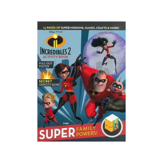 Incredibles 2 Activity Book