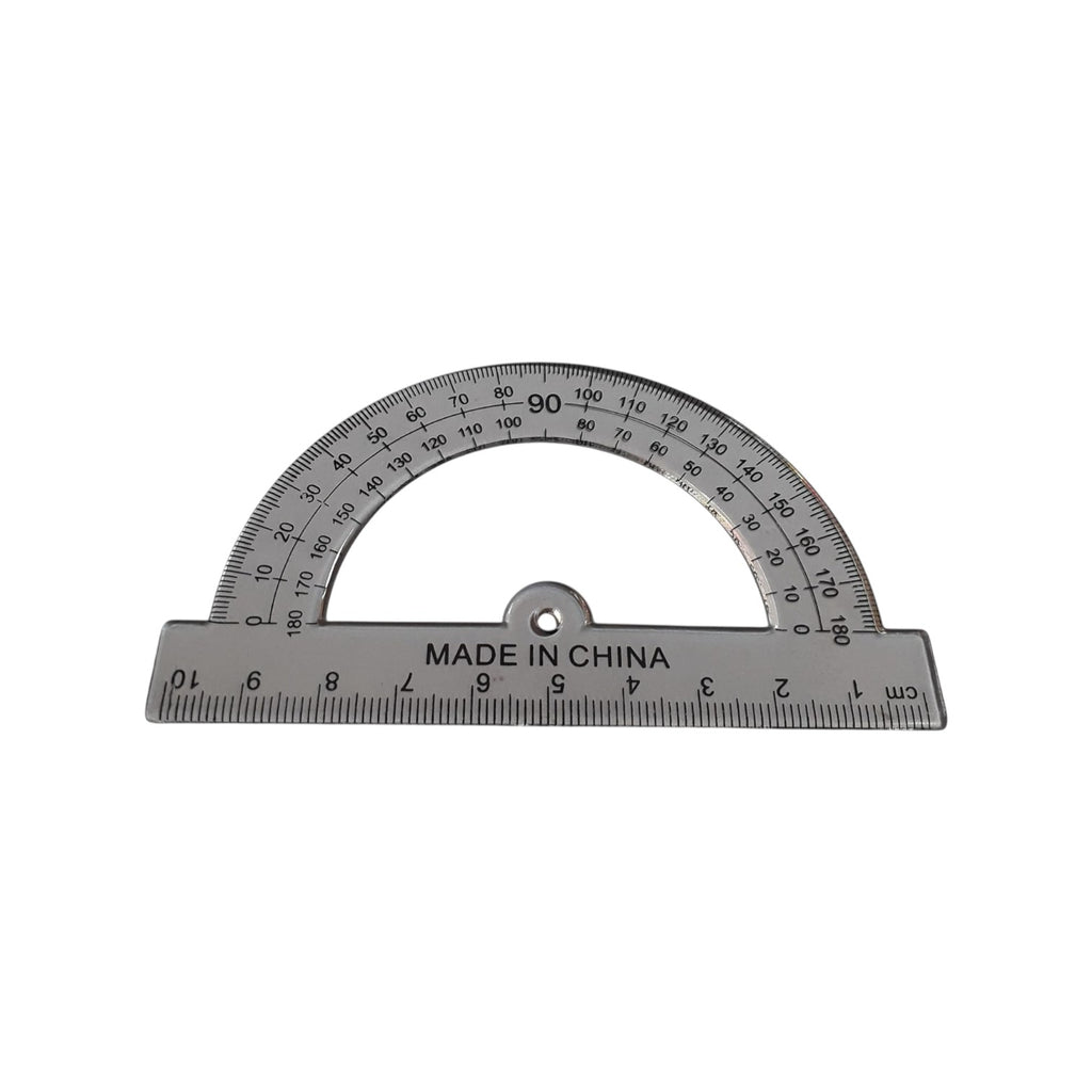 Protractor (10cm Transparent)