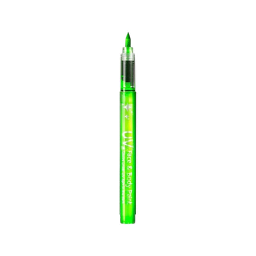 1 Color Glow in the Dark UV Body Paint Marker - 0.68 fl oz Liquid Neon Watercolor Pen for Concerts and Face Painting