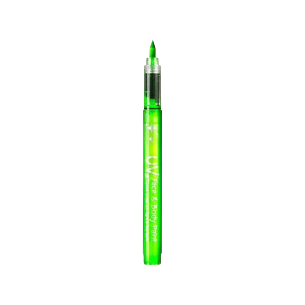 1 Color Glow in the Dark UV Body Paint Marker - 0.68 fl oz Liquid Neon Watercolor Pen for Concerts and Face Painting