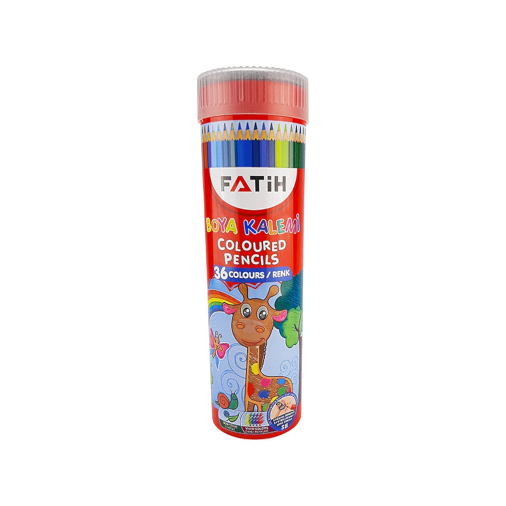 Fatih 33190 long color Pencil in a Jar – Set of 36 colors