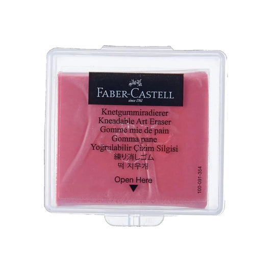 Faber Castell Charcoal Eraser, Square, One Piece, With Box, Colors, 127321