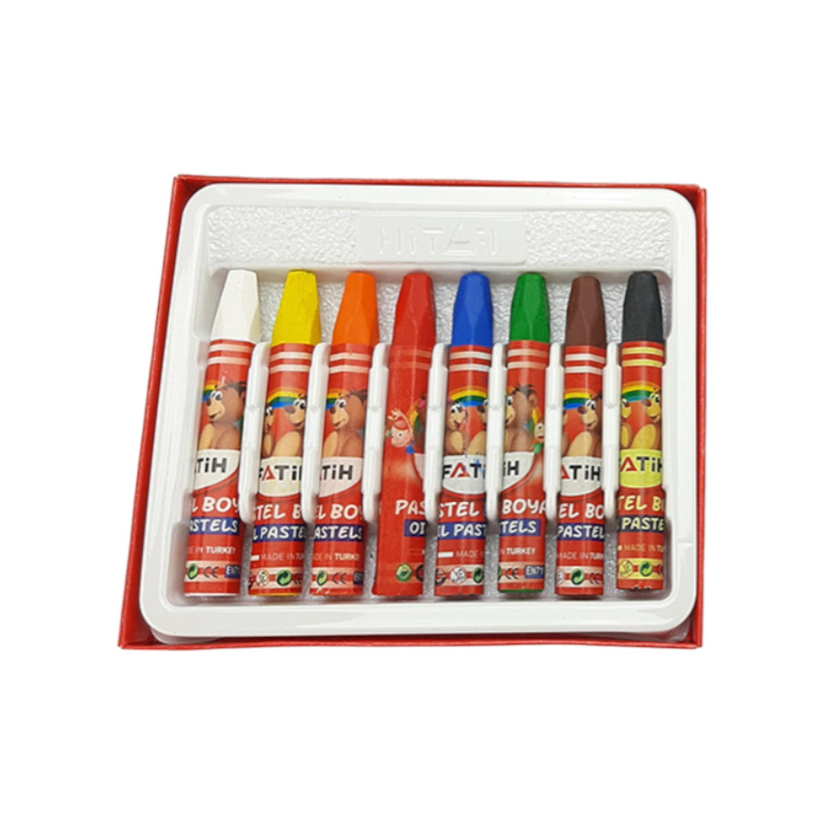 Fatih 34008 Oil Pastels – Set of 8 Colors