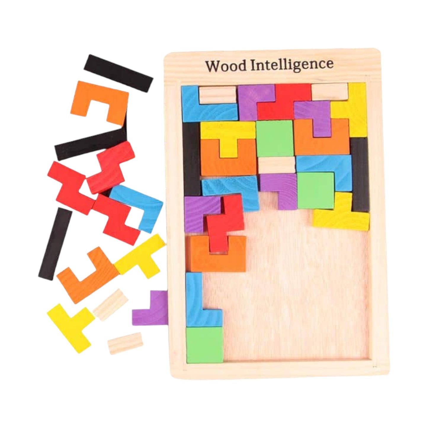 Tetris Wood Intelligence Puzzle