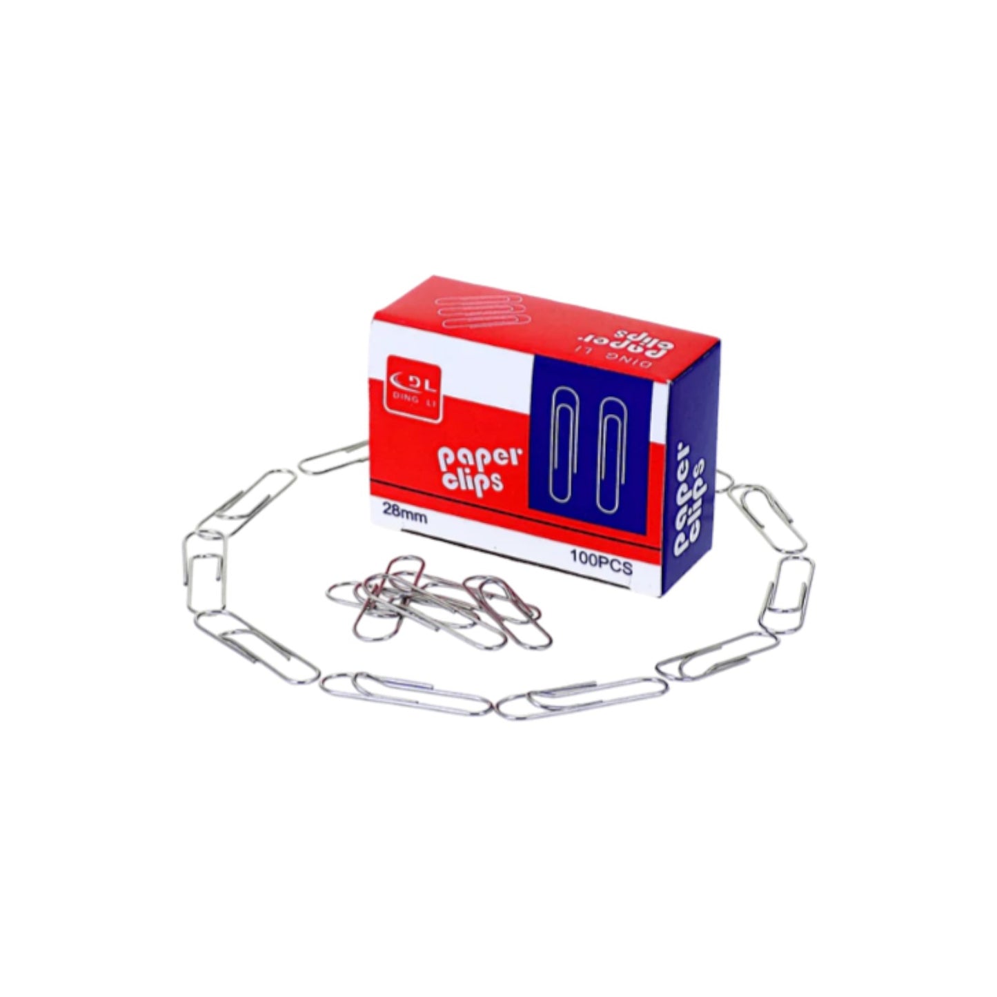 DL Paper Clip 28 mm Box of 100