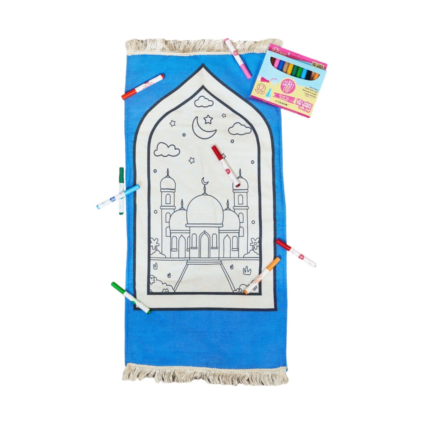 Coloring Prayer Mat