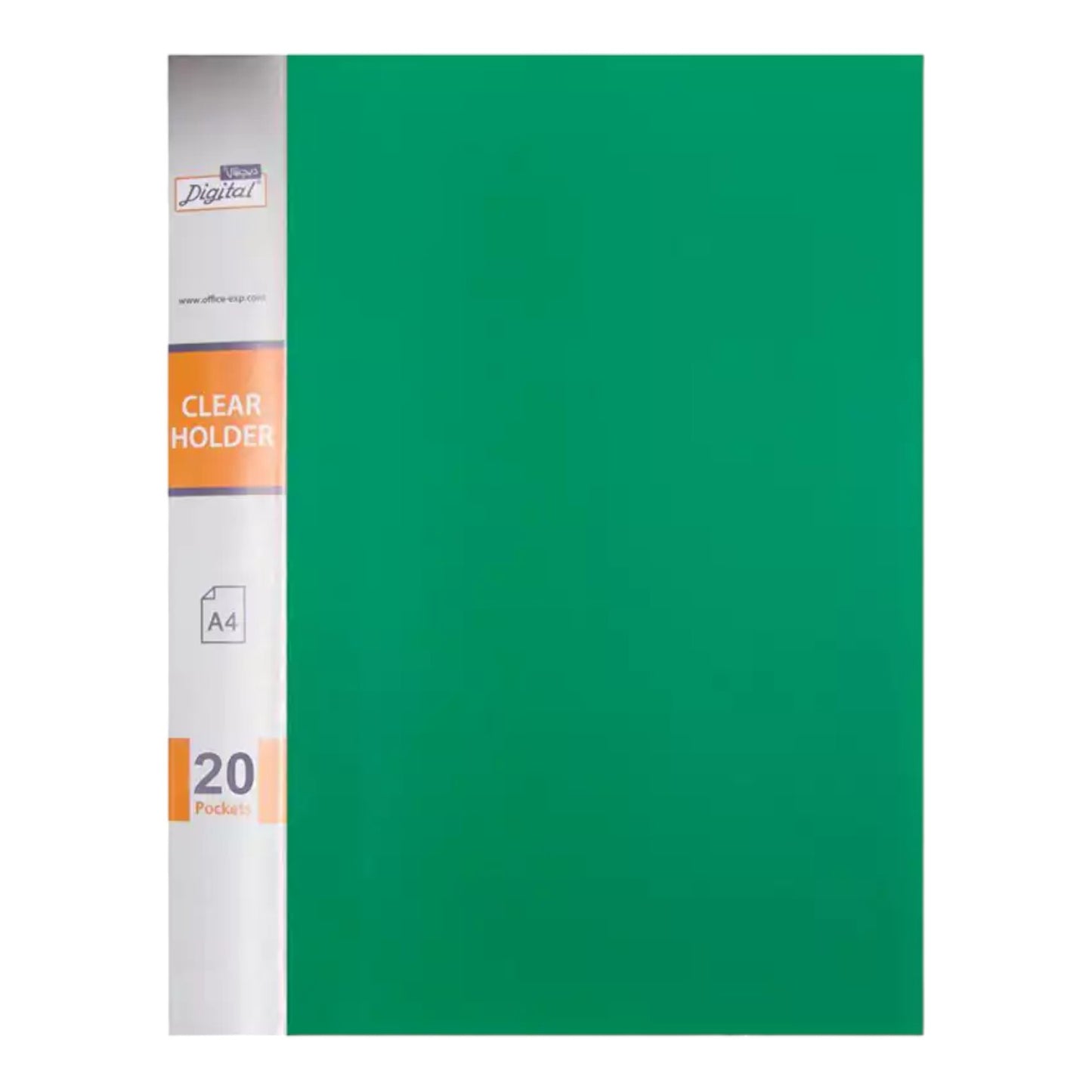 Digital A4 Pocket folder, 20 pockets, Multi colors