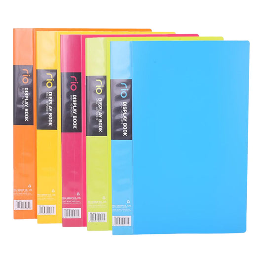 Deli A4 Pocket folder, 40 pockets, Multi colors, E5034