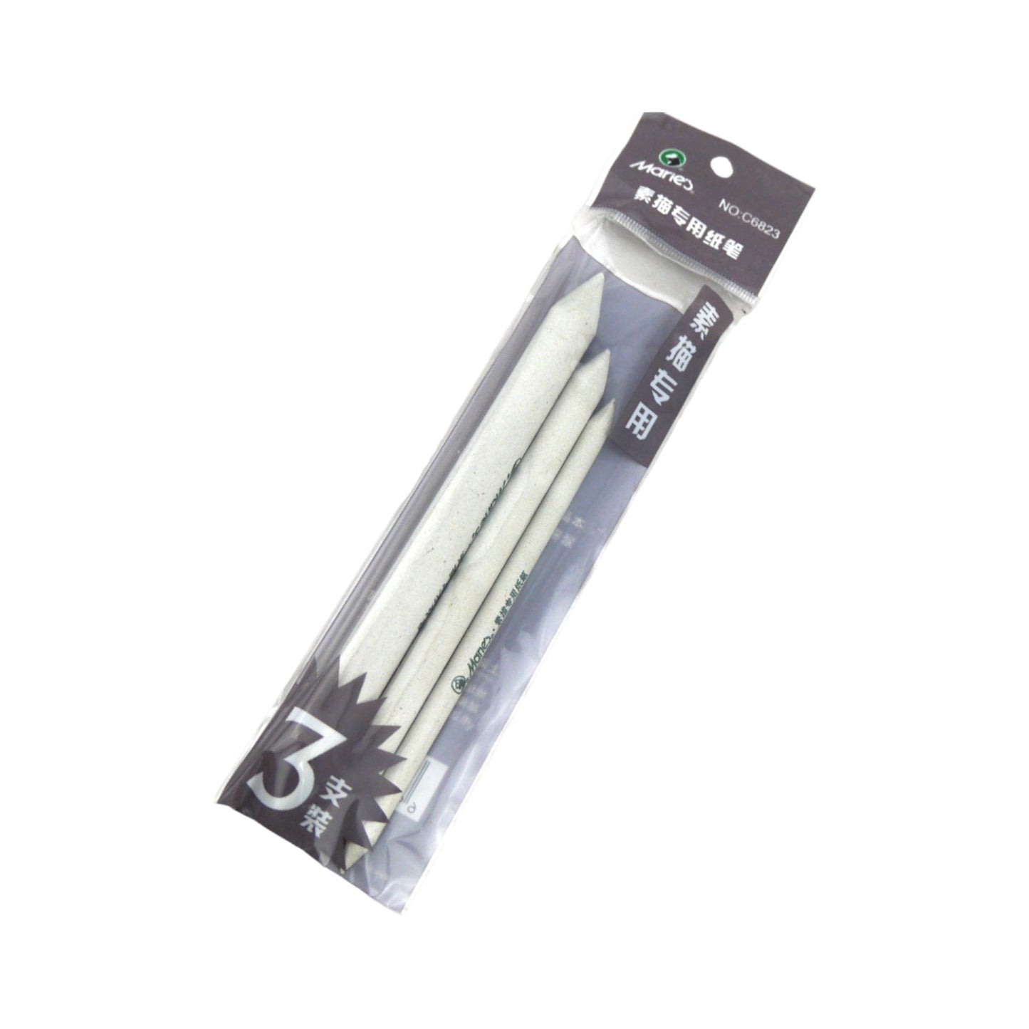 Maris White Melting Charcoal Pencils, Set of 3