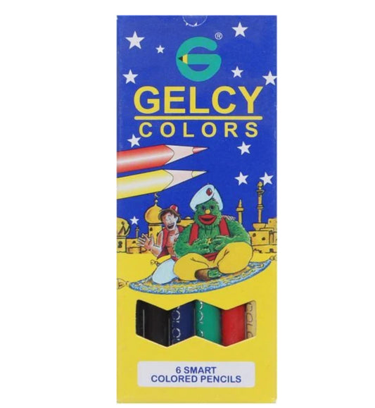 Gelcy Wood Color Palette, Set of 6 Colors, Assorted Colors B361