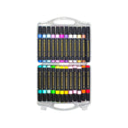 24 Colors: Water-Based Art Markers – 24 Colors
