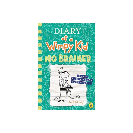 Diary of a Wimpy Kid: No Brainer (Book 18) Paperback – Big Book