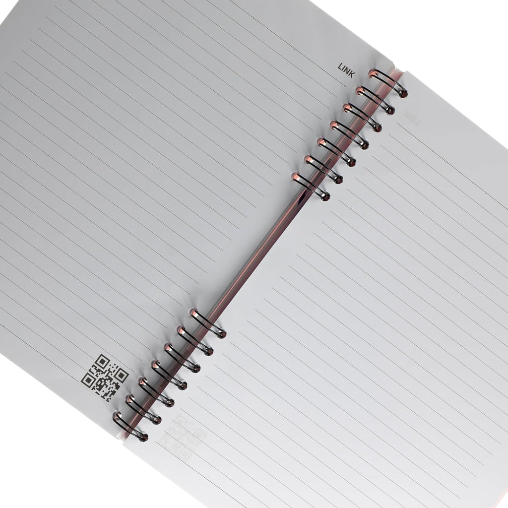 150 Sheets Bravo Link 1 Subject Plastic Cover Notebook