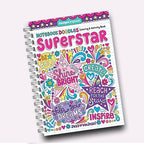 Super Stars Adult Coloring Book