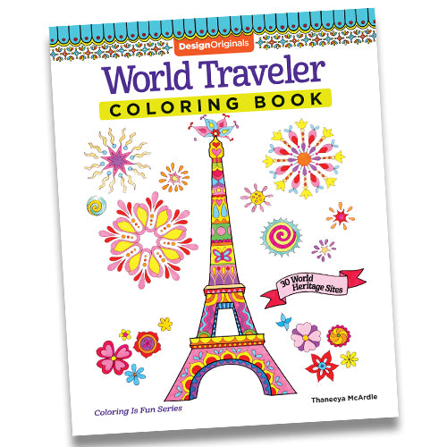 Coloring Book - World Travaler Kids Edition