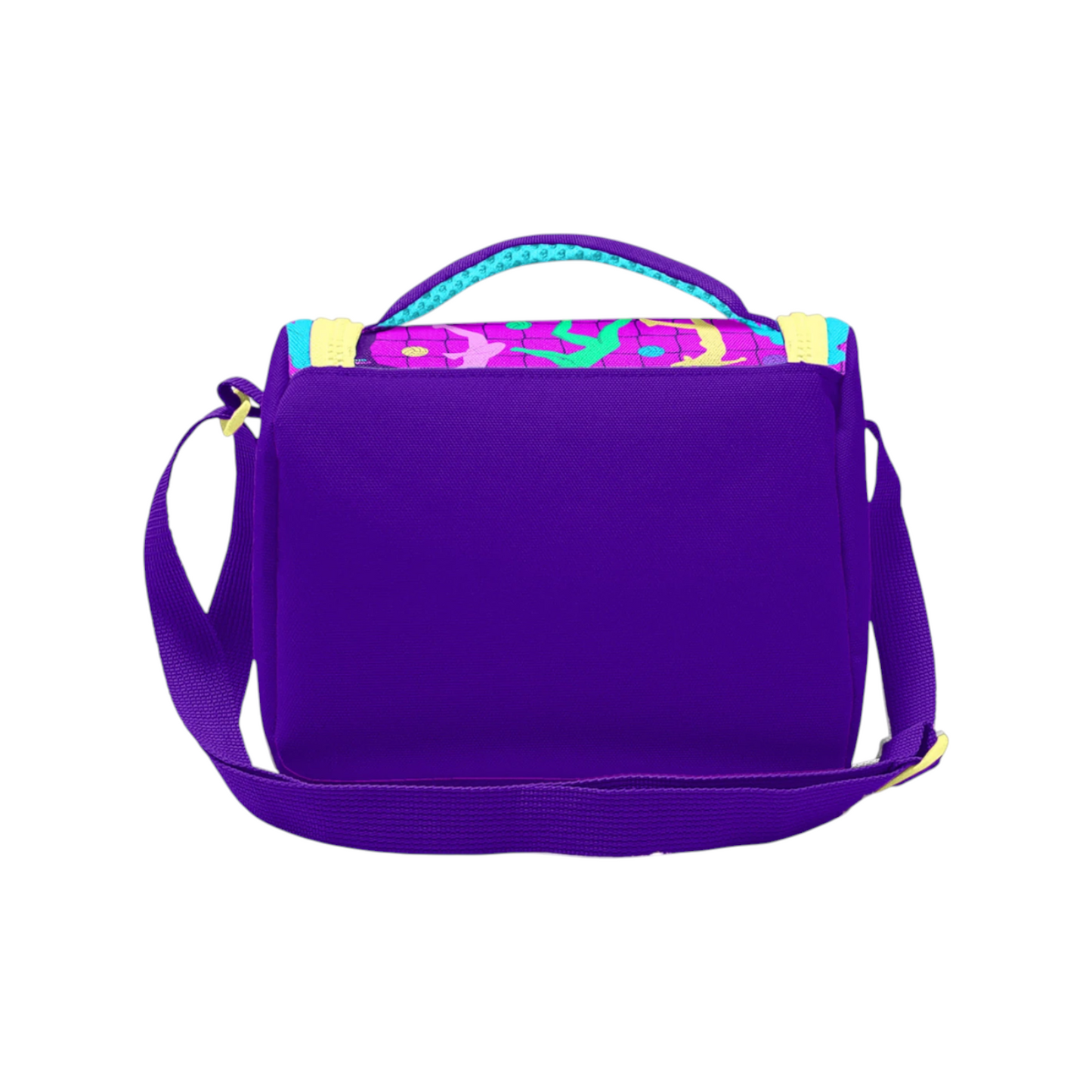 Coral High Kids Pink Purple Volleyball Patterned Thermo Lunch Box