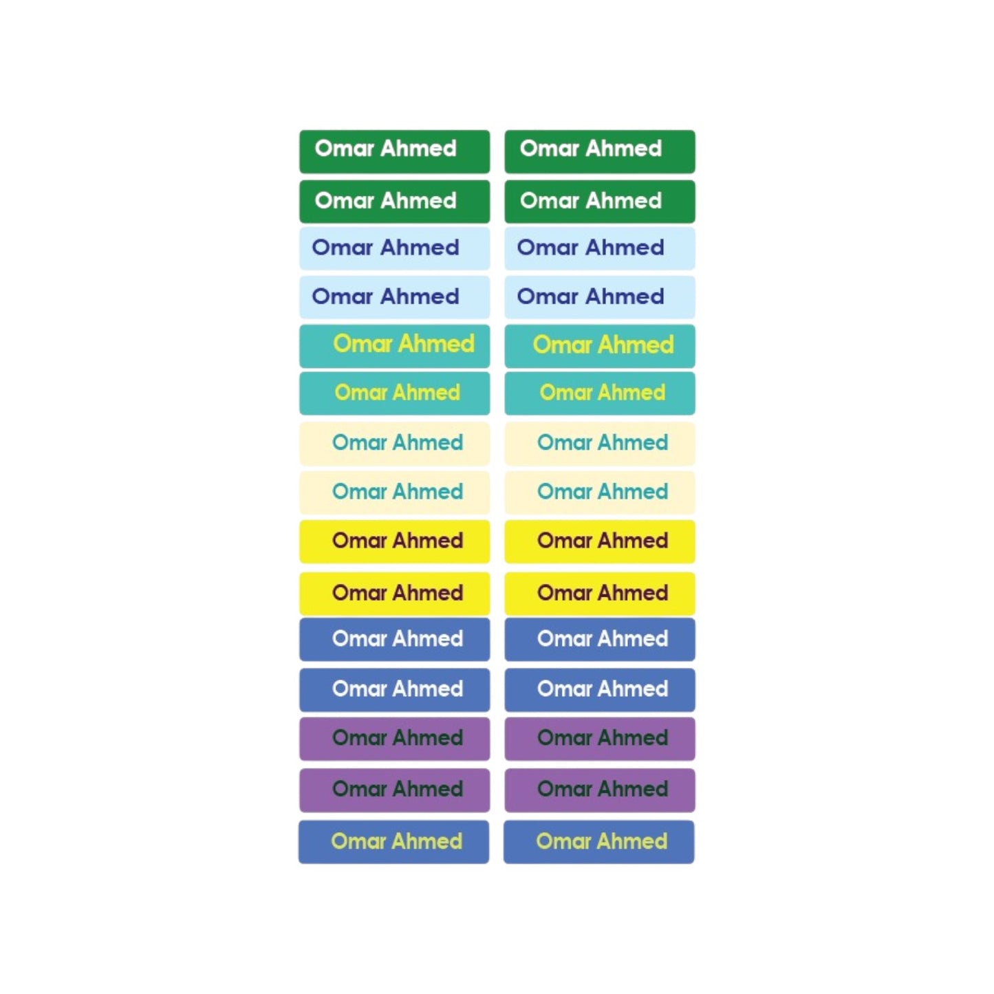 Stitch For Boys Name Tag