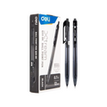 Deli Q20-0.7 mm Tip Ballpoint Pen 12-Pieces, Mulitcolor