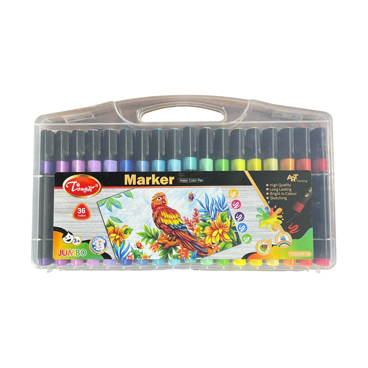 Jumbo Water Colour Marker Pen 36pcs TD8299-36