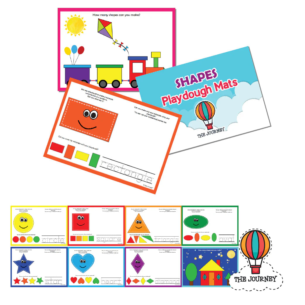 Shapes Playdough Mats