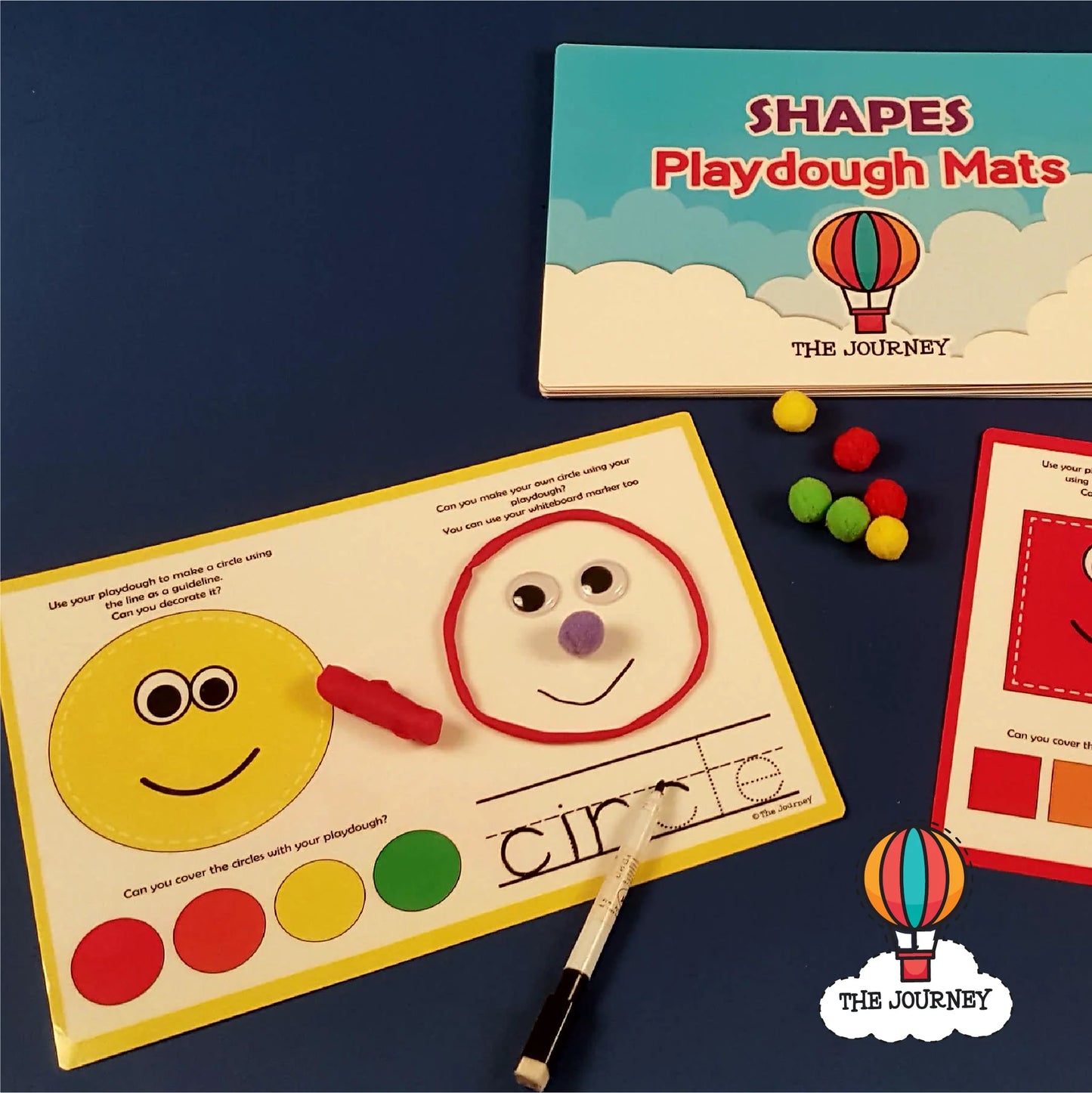 Shapes Playdough Mats