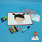 Feelings Playdough Mats