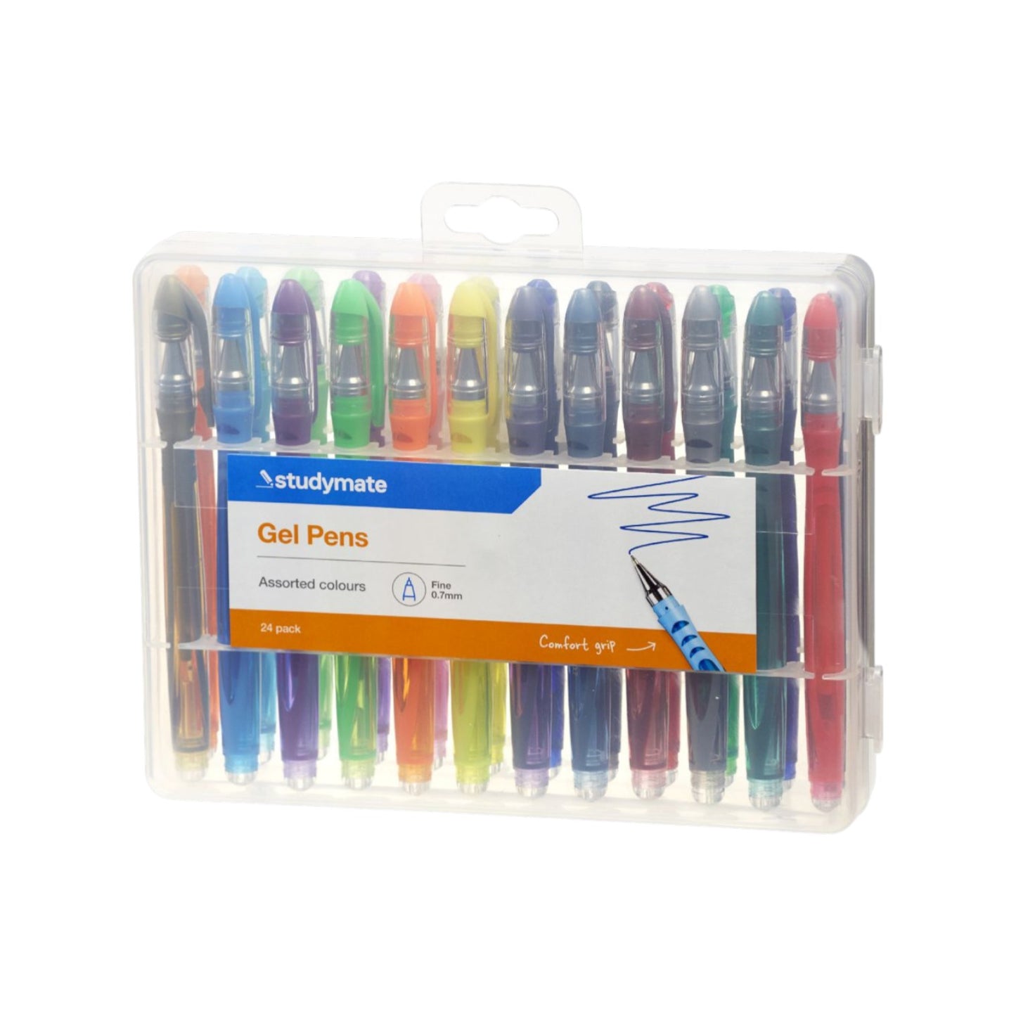 Studymate Gel Pen 24 Pens Set 0.7 mm