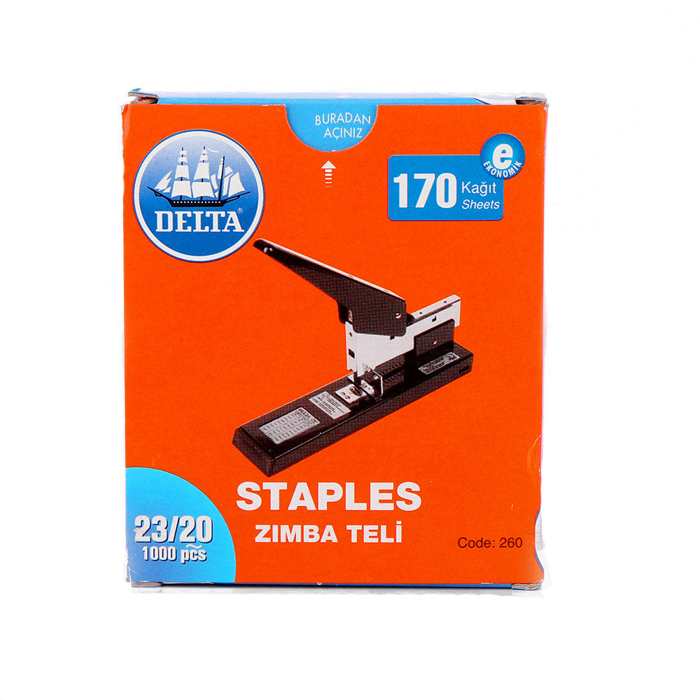 5000 pcs Delta 260 Staples 23/20 – Silver