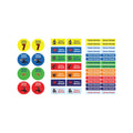Spiderman Name Tag Stickers