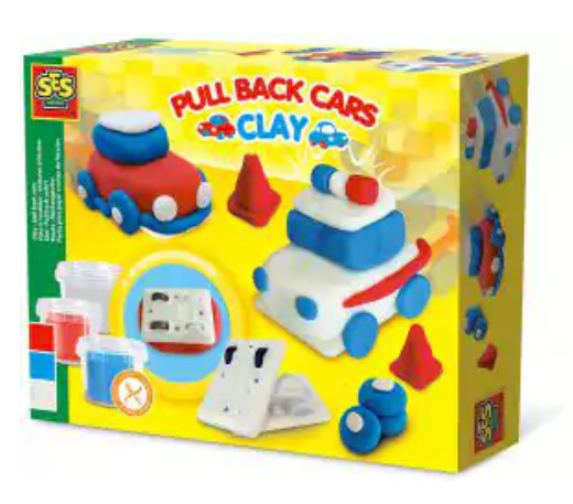 SES Bullpack Cars Clay, Cars, 00431