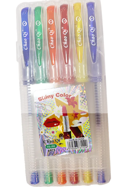 Chao Qi Ballpoint Pens, 4 Pens, Multi Colors, 212-4 (Copy)