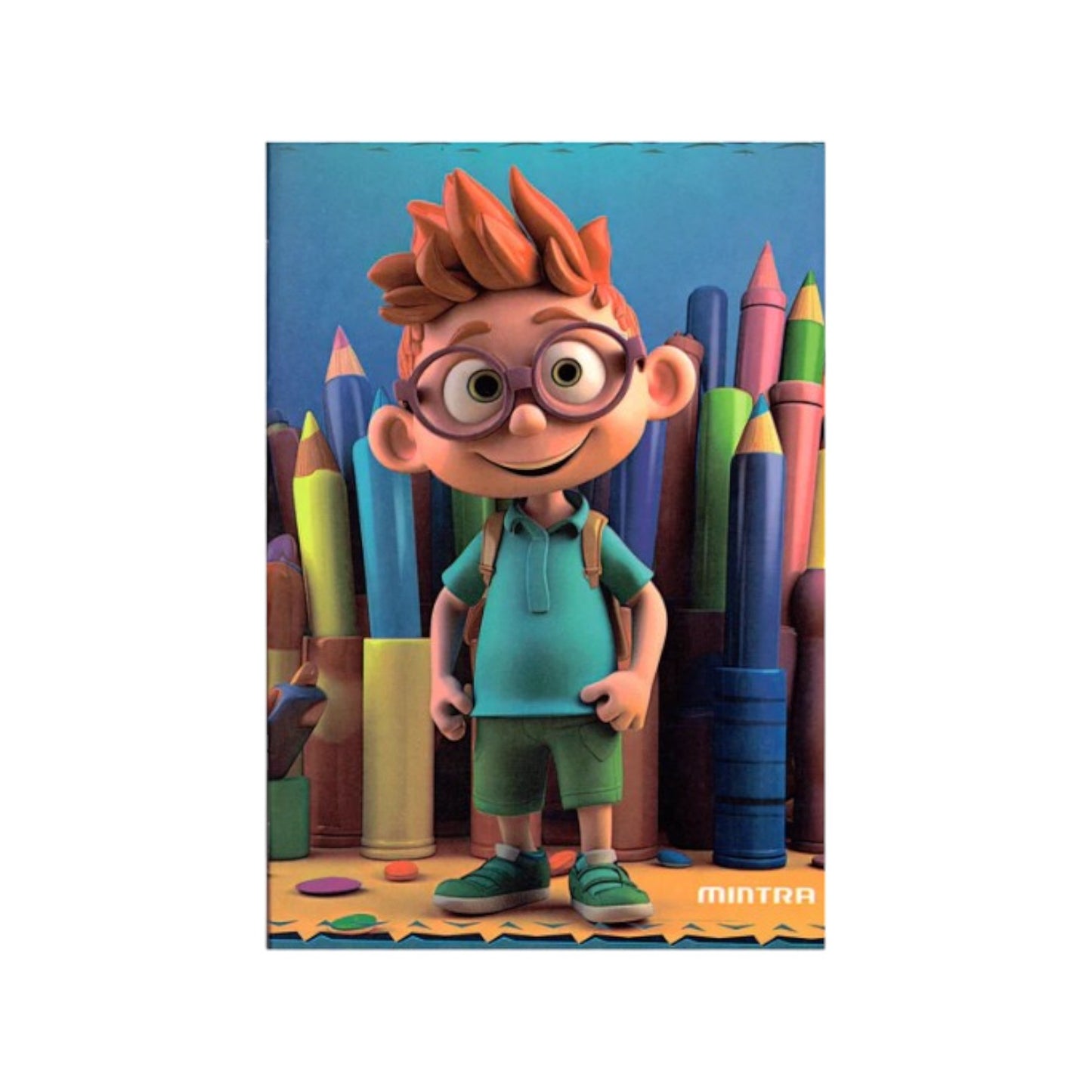 40 Sheets  Mintra Stapled Lined Notebook 40 Sheets A4