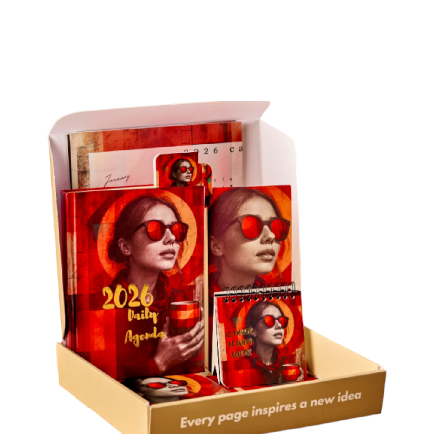 La Rouge Set-2026 Planner Gift Box