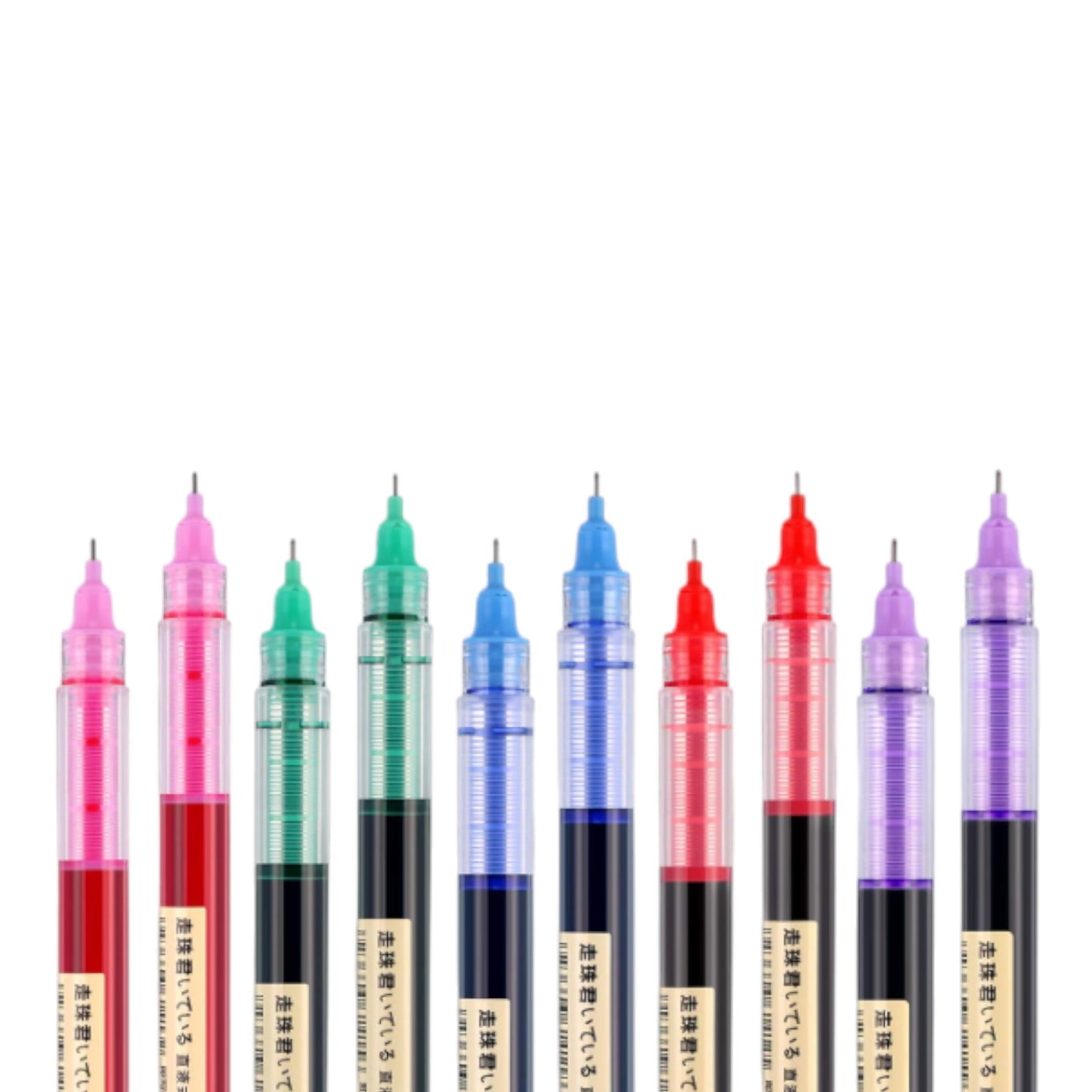8  Pieces Rolling Ball Pens, Quick-Drying Ink 0.5 mm