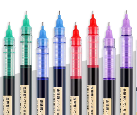 8  Pieces Rolling Ball Pens, Quick-Drying Ink 0.5 mm