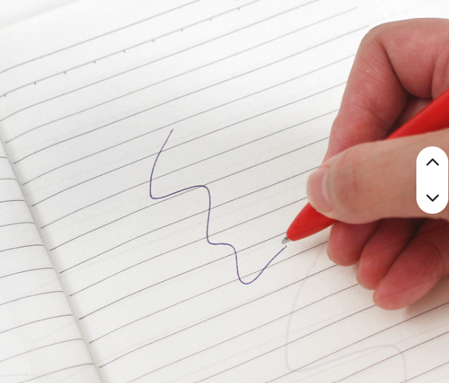 Led Pens Lighted Heart Shaped Ballpoint Pen