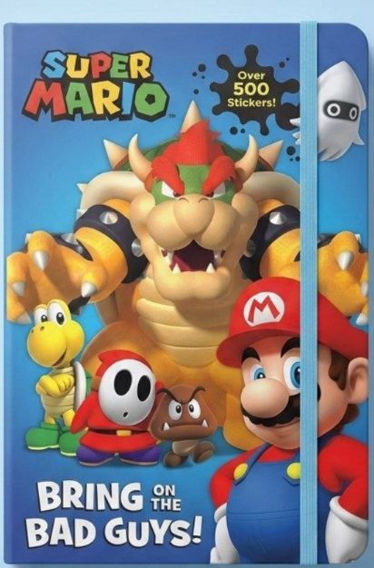 Super Mario Hard Cover Notebooks.