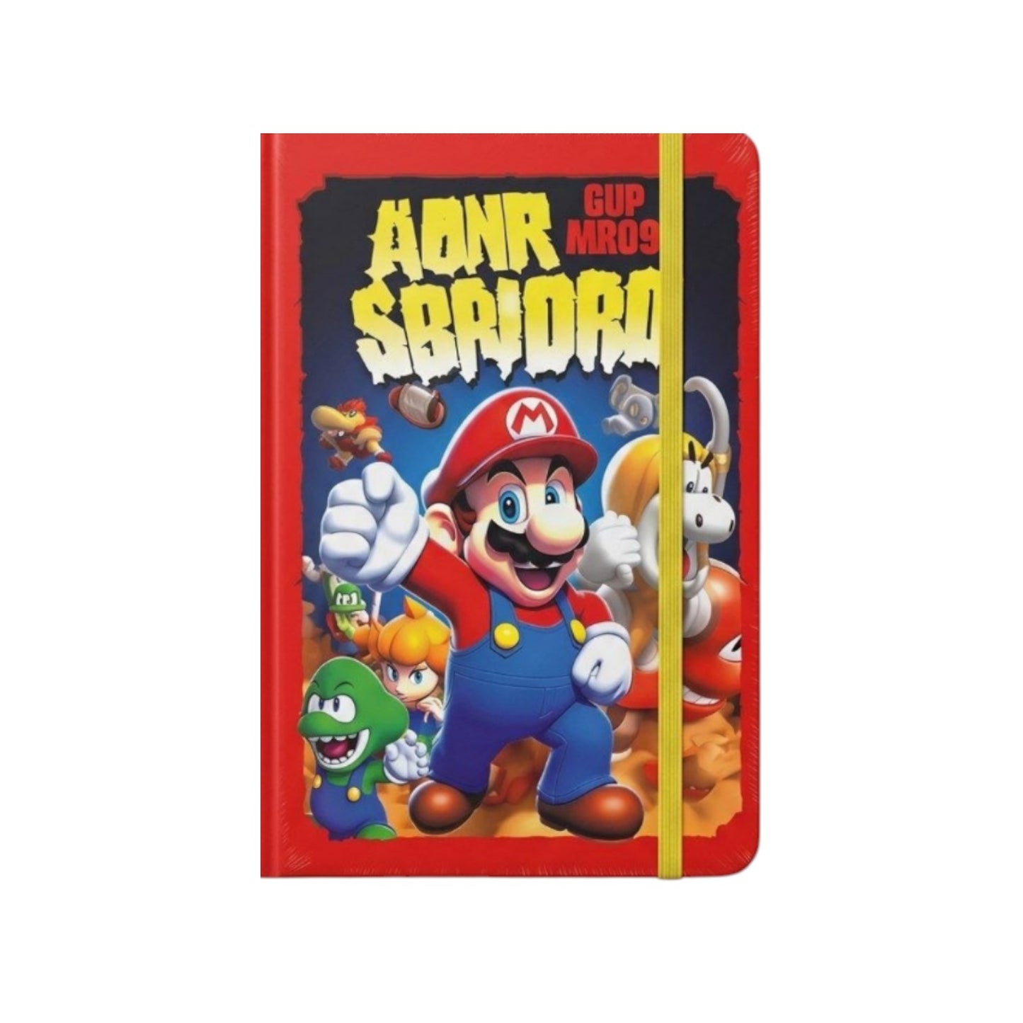Super Mario Hard Cover Notebooks.