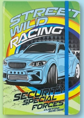 Racing Hard Cover Notebooks