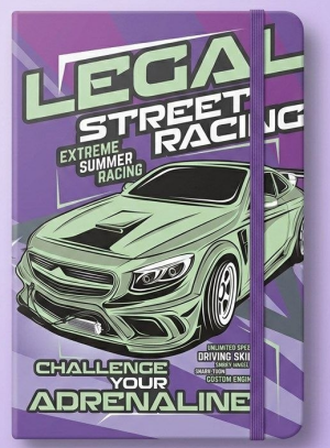 Racing Hard Cover Notebooks