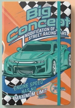 Racing Hard Cover Notebooks