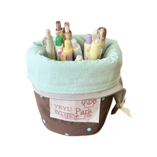Creative Strap Singing Large Capacity Pencil Case, Cute Cup Pen Holder