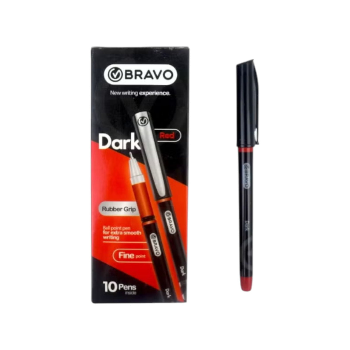 BRAVO - Dark Needle Tip 0.7 mm Multicolor - Pack of 10