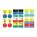 Hulk Name Tag Stickers