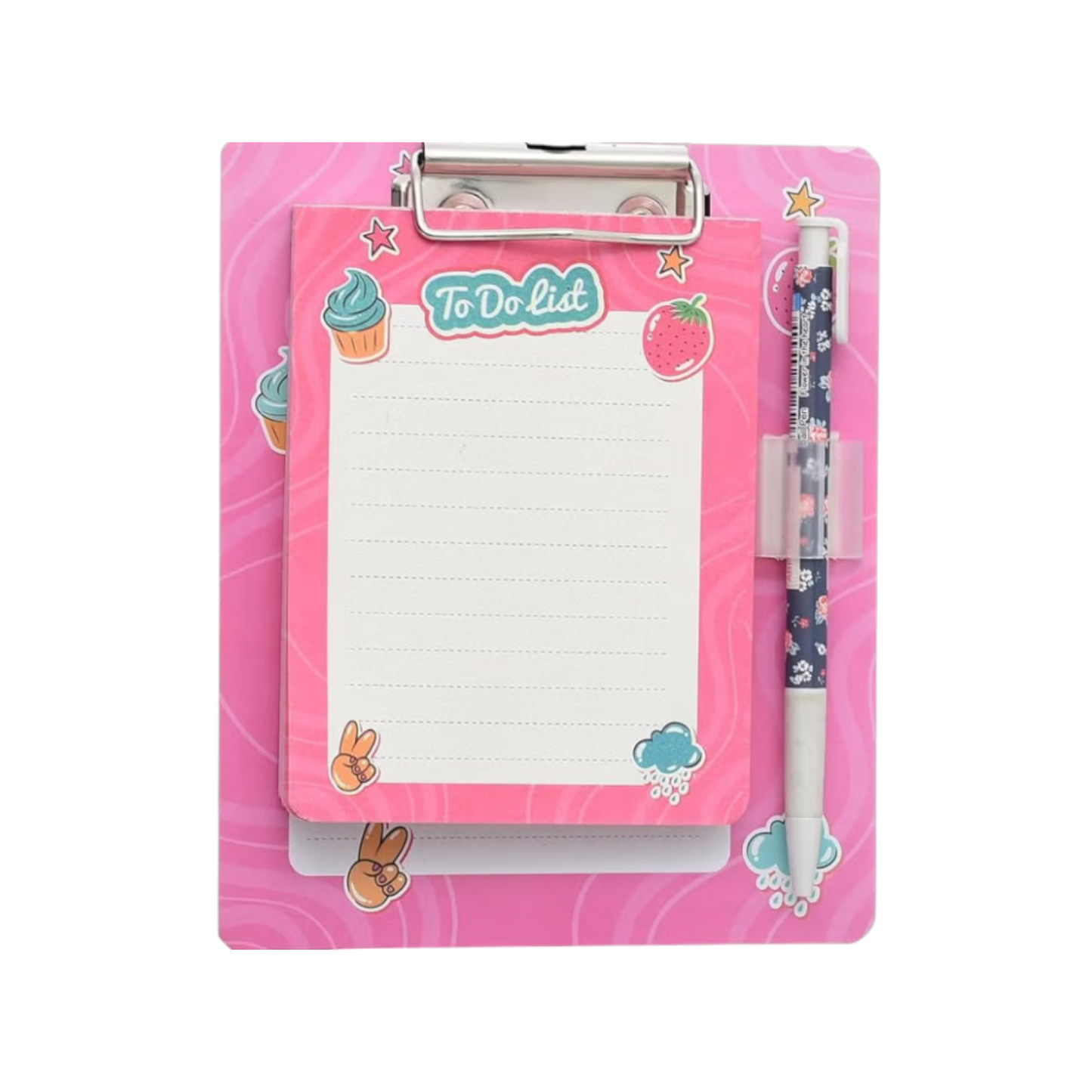 Planner Clip Notepad, Compact Design