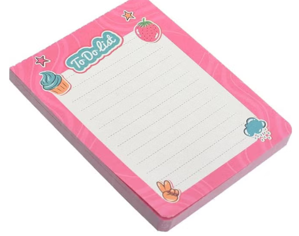 Planner Clip Notepad, Compact Design