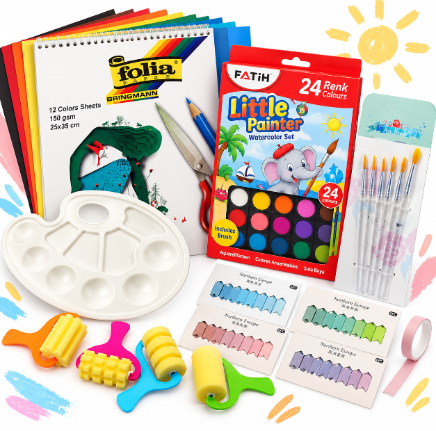 Painter Kit – Kids Coloring  Set